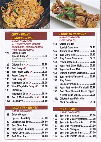 Golden Dragon chinese takeaway Port Talbot